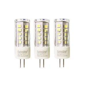 Extrastar 3.5W LED Mini Bulb G4, 6500K (pack of 3)