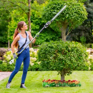 Gtech HT50 18v 530mm Cordless Long Reach Hedge Trimmer