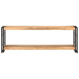 Berkfield TV Cabinet 120x30x40 cm Solid Acacia Wood