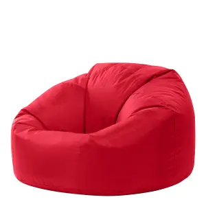 Veeva Classic Indoor Outdoor Bean Bag Red Bean Bag Chair