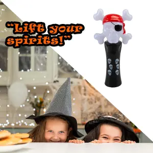 Halloween Flashing Wands Accessory Halloween Party, Trick or Treat 18.5cm Pirate