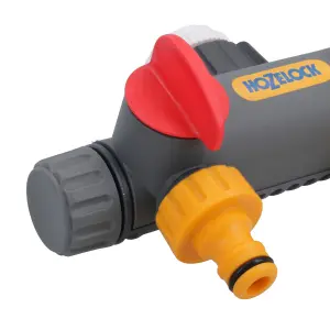 Hozelock 2 Way Tap Multi Hose Pipe Connector Watering Garden Yard & Fittings