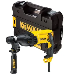 Dewalt D25133K 240v SDS+ 3 Mode SDS Hammer Drill + SDS Bits + Chisel + Tstak