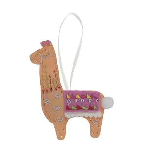 FELT KIT LLAMA - Felt Decoration Kit: Llama - Trimits