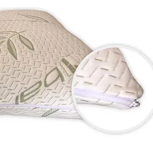 Just So Home Organic Bamboo Knitted Jacquard  Pillow