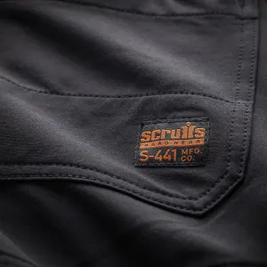 Scruffs - Trade Flex Shorts Black - 38" W