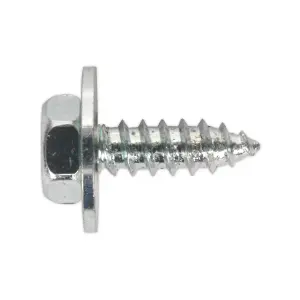 Sealey Acme Screw With Captive Washer M8 x 1/2" Zinc BS 7976/6903/B Pack Of 50