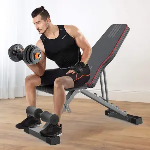 Adjustable Weight Bench, 300KG Foldable Workout Bench