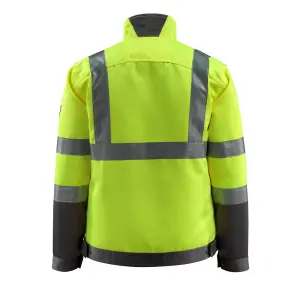 Mascot Safe Light Forster Work Jacket (Hi-Vis Yellow/Dark Anthracite)  (X Large)