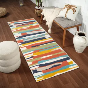 ANAIS Modern Skandi Runner Rug 80 x 220 cm