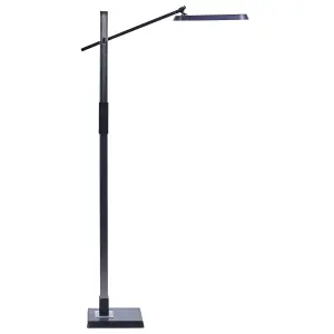 LED Floor Lamp Dark Grey AQUARIUS