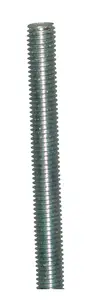 FFA Concept Zinc-plated Steel M5 Threaded rod, (L)1m