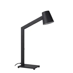 Lucide Mizuko Modern Desk Lamp - 1xE14 - Black