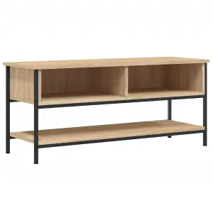 Berkfield TV Cabinet Sonoma Oak 100x35x45 cm Engineered Wood