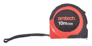 Amtech P1255 10m Measuring tape