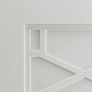 Quartz White Primed Internal Door