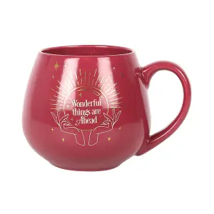 Something Different Fortune Teller Heat Changing Mug Pink (One Size)