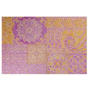 Wool Area Rug 140 x 200 cm cm Multicolour AVANOS