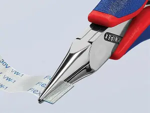 Knipex Half Round Electronics Pliers Multi-Component Grip 115mm