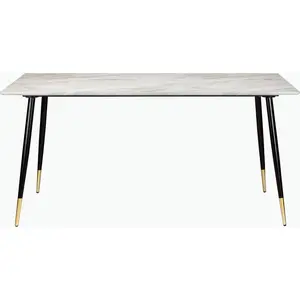 Arianna Metal Base Dining Table H76 x L120 x W80cm