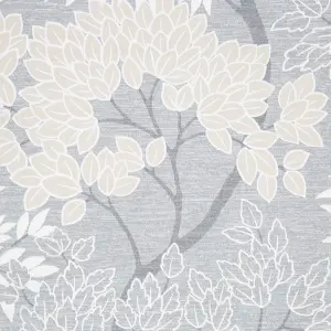 Fresco Lykke Charcoal Tree Smooth Wallpaper