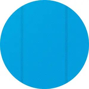 Pool Cover - round, floating, protects and warms the water - 300 cm diameter blue