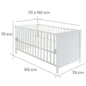 Lene Cot Bed White