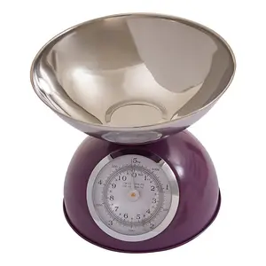 Maison by Premier 5kg Purple Half Circle Design Kitchen Scale