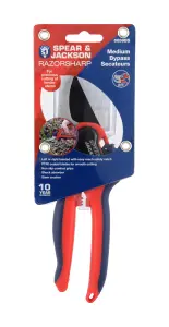 Spear & Jackson 6059BS Razorsharp Advantage Medium Bypass Secateurs