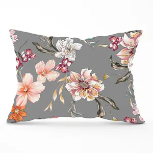 Peony, Lily, Tulip, Daisy Colorful  Cushions 33cm x 48cm