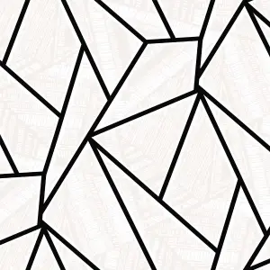 Metro Vector Geometric Unpasted Wallpaper