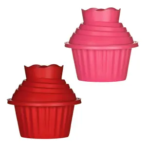 Essentials by Premier 3Pc Hot Pink Giant Cupcake Set