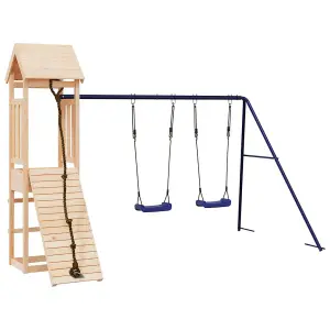 Berkfield Outdoor Playset Solid Wood Pine