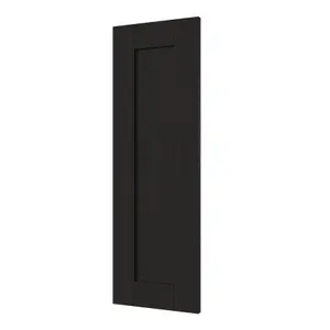 GoodHome Verbena Matt charcoal Shaker Tall wall Cabinet door (W)300mm (H)895mm (T)20mm