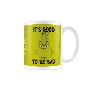 The Grinch Its Good To Be Bad Mug White/Black/Green (One Size)