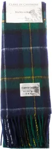 Cashmere Scottish Tartan Clan Scarf Macneil Of Barra / MACNEIL OF BARRA / One Size