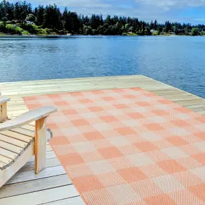 Ecology Collection Outdoor Rugs in Orange  700OR