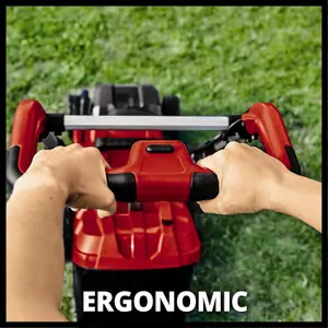 Einhell Cordless Rotary Lawn Mower 34cm 36V Power X-Change Lawnmower PXC GE-CM 36/34-1 With 2 Batteries & Charger