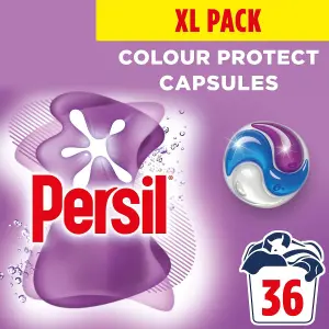 Persil XL 3 in-1 Washing Capsules Colour Protect with Lasting Freshness 36W, 4pk