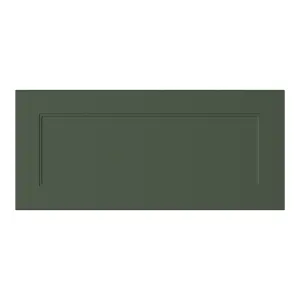 GoodHome Artemisia Matt dark green Shaker Drawer front, bridging door & bi fold door 800mm