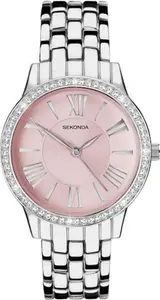 Sekonda Charlotte Ladies' Silver Ion Plated Bracelet Watch