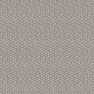 Galerie Passenger Grey Rattan Smooth Wallpaper