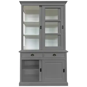 Benjamin-James Display Cabinet Dusty Grey