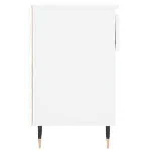 Shoe Cabinet White 70x36x60 cm Engineered Wood