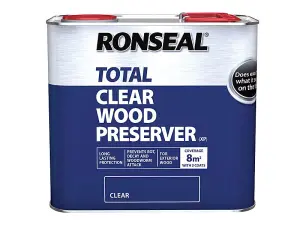 Ronseal 38584 Trade Total Wood Preserver Clear 2.5 litre RSLTTWPCL25L