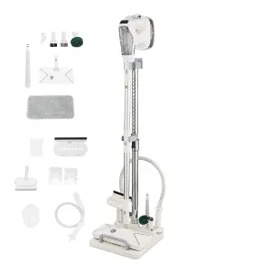 Geepas  1500W Multifunctional Steam Mop & Cleaner Handheld, Touch Control Aroma Therapy