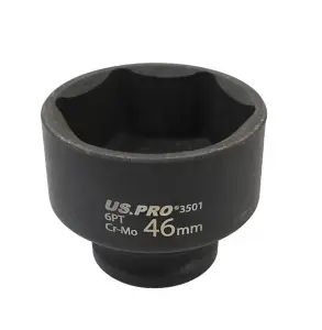 US PRO Tools 1/2" dr 46mm 6PT Hex Socket For Triumph M/C Swinging Arm OEM T3880046