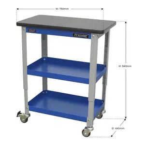 Sealey Industrial 3-Level Workshop Trolley API2103