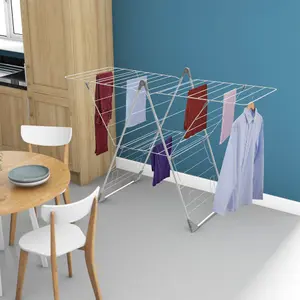 BetterDri Grey 2 tier Foldable Laundry Airer, 22m