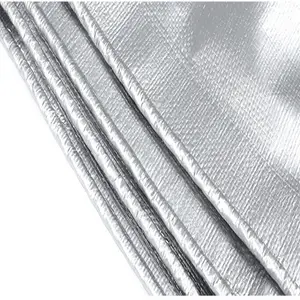 Tarpaulin Regular And Heavy Duty Waterproof Cover Tarp Ground Sheet Multi Sizes Silver 3m x 4m